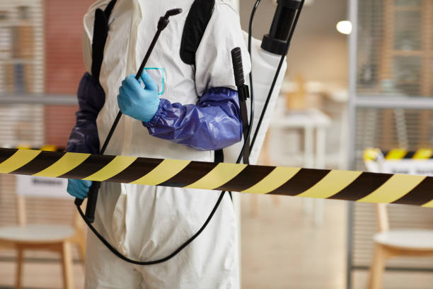 Professional Biohazard technician working in Bostwick, GA